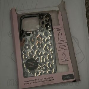 kate spade Black and Gold iPhone Case